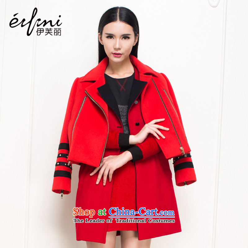 Of the 2015 Winter New Lai wool handsome short of Korean version?? coats of red jacket, Lai (eifini) , , , shopping on the Internet
