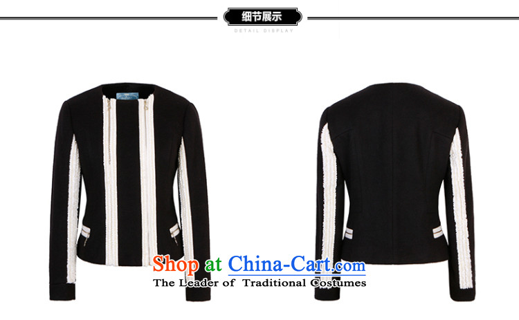 The same model of the sa 2015 Autumn Assemble Lai suits wind jacket 14102117431 is stylish gross black L picture, prices, brand platters! The elections are supplied in the national character of distribution, so action, buy now enjoy more preferential! As soon as possible.