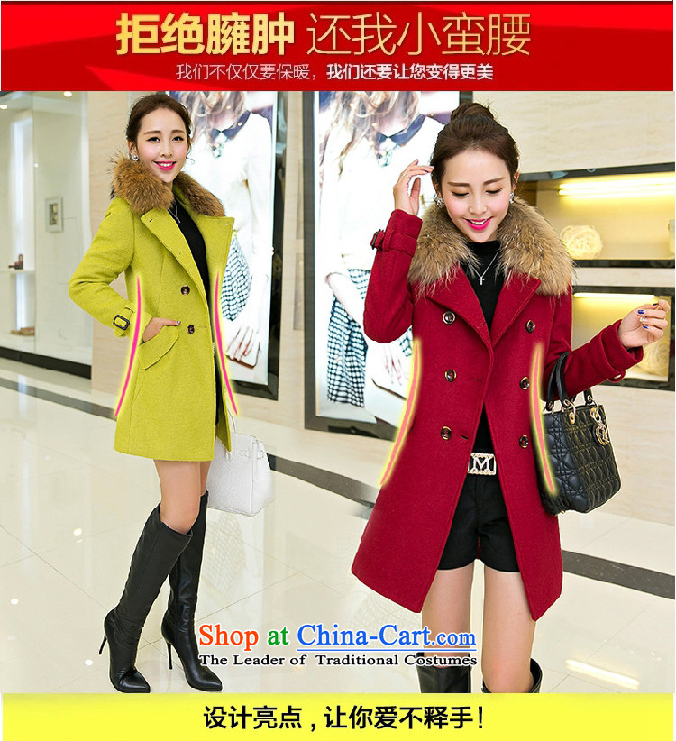 Ms Audrey EU HIV better 2015 Fall/Winter Collections of Korean version of Sau San over the medium to longer term for women?? jacket coat, gross 80489 RED M picture, prices, brand platters! The elections are supplied in the national character of distribution, so action, buy now enjoy more preferential! As soon as possible.