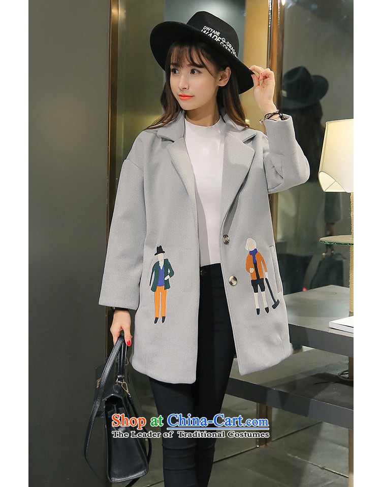 Gross coats women XZOO2015? In Korea long jacket)? The children of winter clothing 8418-4 gray XL Photo, prices, brand platters! The elections are supplied in the national character of distribution, so action, buy now enjoy more preferential! As soon as possible.