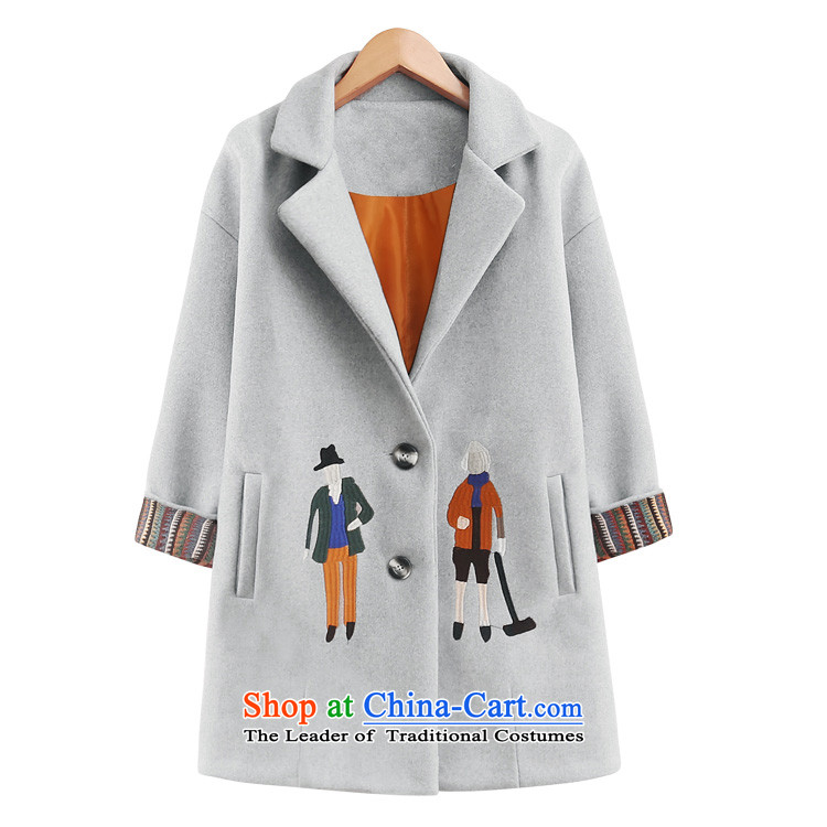 Gross coats women XZOO2015? In Korea long jacket)? The children of winter clothing 8418-4 gray XL Photo, prices, brand platters! The elections are supplied in the national character of distribution, so action, buy now enjoy more preferential! As soon as possible.