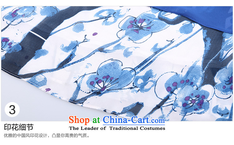Luo Shani flower code women thick mm Summer 2014 leave the new two-piece chiffon stitching stamp shirt 7,735 3XL suit picture, prices, brand platters! The elections are supplied in the national character of distribution, so action, buy now enjoy more preferential! As soon as possible.