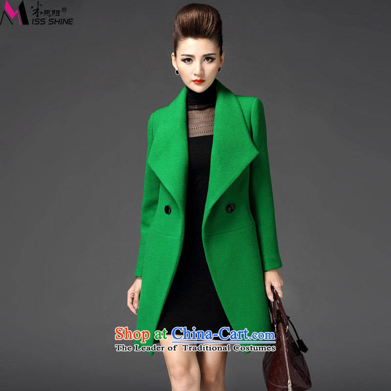 Meath Yang Ice 2015 gross? coats really jacket women in long winter clothing Western New Graphics thin long blue Sau San XXXL, Meath Yang (missshine) , , , shopping on the Internet
