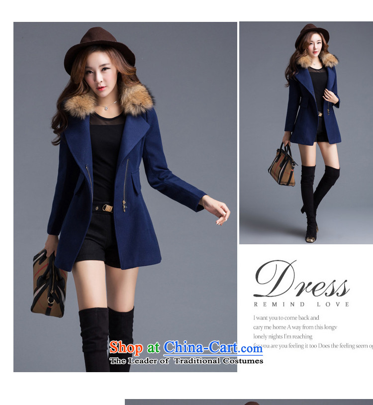 The Shek autumn and winter coats of wool? Korea thick edition in Sau San long hair?' Women's jacket red L picture, prices, brand platters! The elections are supplied in the national character of distribution, so action, buy now enjoy more preferential! As soon as possible.