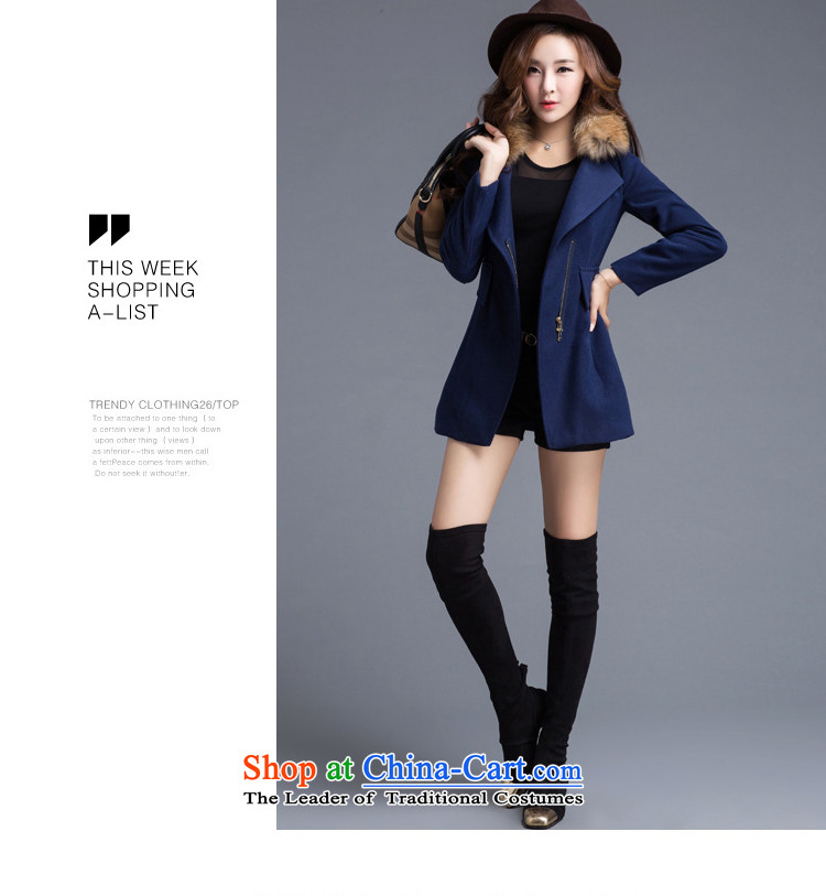 The Shek autumn and winter coats of wool? Korea thick edition in Sau San long hair?' Women's jacket red L picture, prices, brand platters! The elections are supplied in the national character of distribution, so action, buy now enjoy more preferential! As soon as possible.