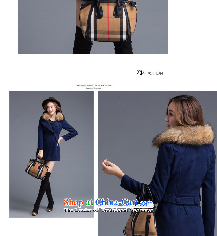 The Shek autumn and winter coats of wool? Korea thick edition in Sau San long hair?' Women's jacket red L picture, prices, brand platters! The elections are supplied in the national character of distribution, so action, buy now enjoy more preferential! As soon as possible.