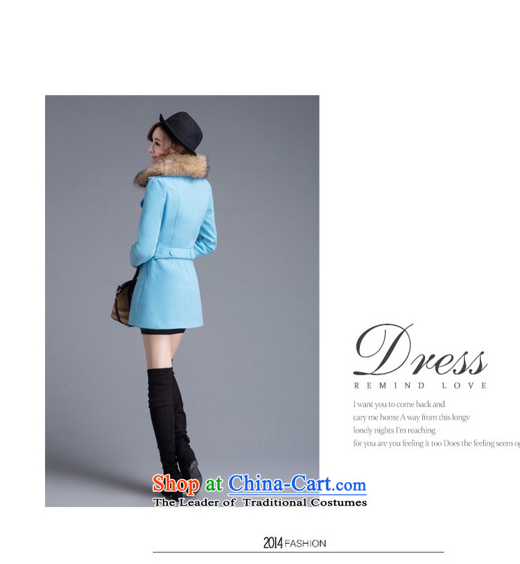 The Shek autumn and winter coats of wool? Korea thick edition in Sau San long hair?' Women's jacket red L picture, prices, brand platters! The elections are supplied in the national character of distribution, so action, buy now enjoy more preferential! As soon as possible.