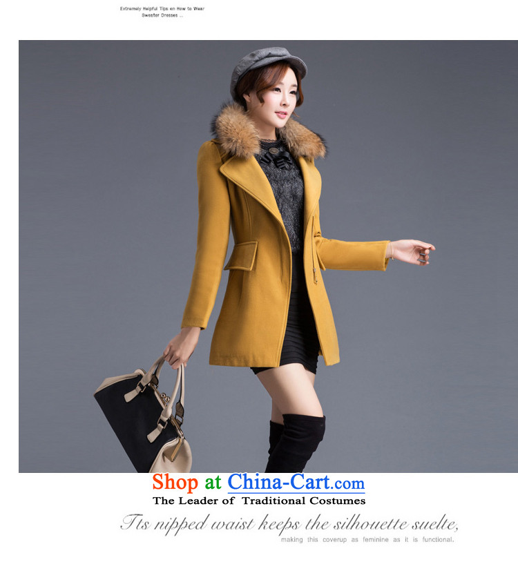 The Shek autumn and winter coats of wool? Korea thick edition in Sau San long hair?' Women's jacket red L picture, prices, brand platters! The elections are supplied in the national character of distribution, so action, buy now enjoy more preferential! As soon as possible.