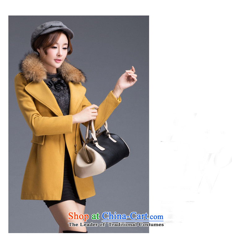 The Shek autumn and winter coats of wool? Korea thick edition in Sau San long hair?' Women's jacket red L picture, prices, brand platters! The elections are supplied in the national character of distribution, so action, buy now enjoy more preferential! As soon as possible.