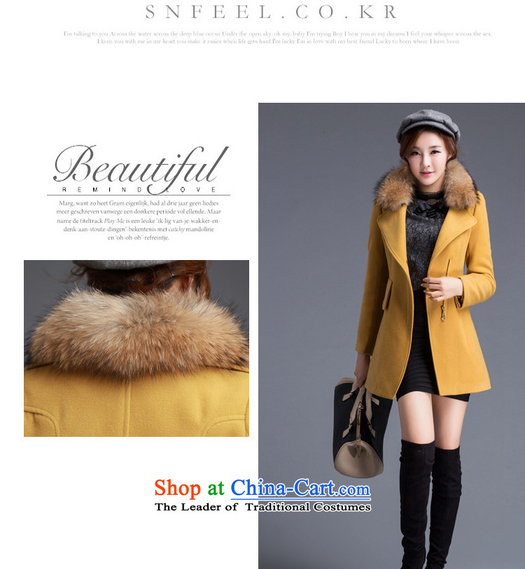 The Shek autumn and winter coats of wool? Korea thick edition in Sau San long hair?' Women's jacket red L picture, prices, brand platters! The elections are supplied in the national character of distribution, so action, buy now enjoy more preferential! As soon as possible.