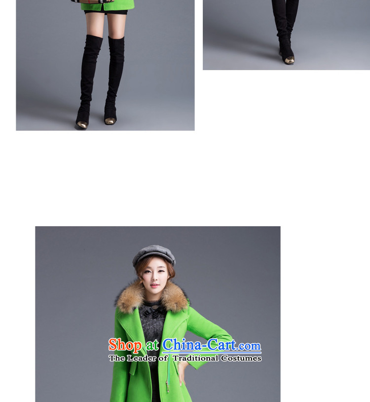 The Shek autumn and winter coats of wool? Korea thick edition in Sau San long hair?' Women's jacket red L picture, prices, brand platters! The elections are supplied in the national character of distribution, so action, buy now enjoy more preferential! As soon as possible.