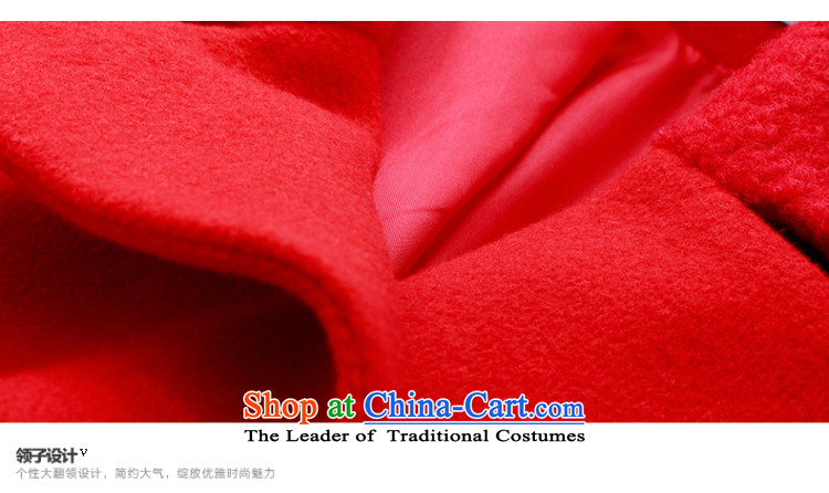 Of the 2015 winter clothing new Lai) long wool female double-?? jacket coat gross 6481127007 RED M picture, prices, brand platters! The elections are supplied in the national character of distribution, so action, buy now enjoy more preferential! As soon as possible.