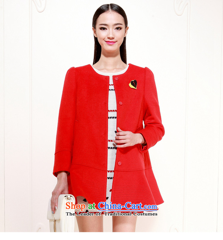 Of the 2015 autumn and winter, new and wool a wool coat women's long-sleeved jacket 6481127580 gross? The Red M picture, prices, brand platters! The elections are supplied in the national character of distribution, so action, buy now enjoy more preferential! As soon as possible.
