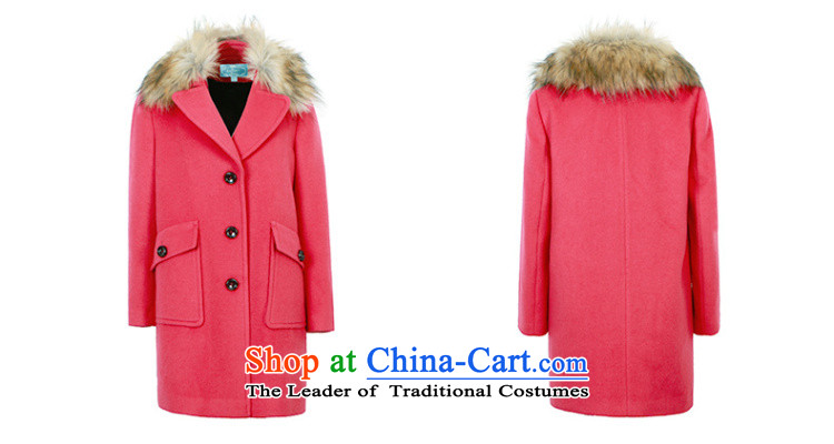 Of the 2015 winter clothing new Lai for women single row detained in woolen coat long hair? jacket 6481127916 red S picture, prices, brand platters! The elections are supplied in the national character of distribution, so action, buy now enjoy more preferential! As soon as possible.