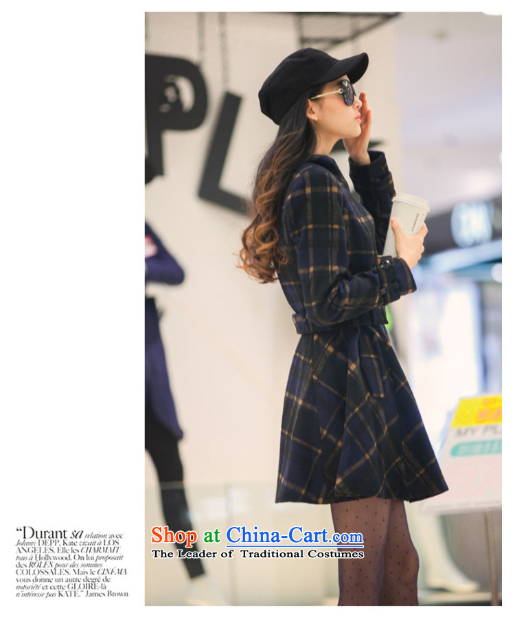 Meng Xiang ymx2015 female Korean spring and autumn jacket coat female jacket? autumn and winter female gross a wool coat boutique new grid Jacket Color pictures of the velvet received SDR 89.3 M picture, prices, brand platters! The elections are supplied in the national character of distribution, so action, buy now enjoy more preferential! As soon as possible.