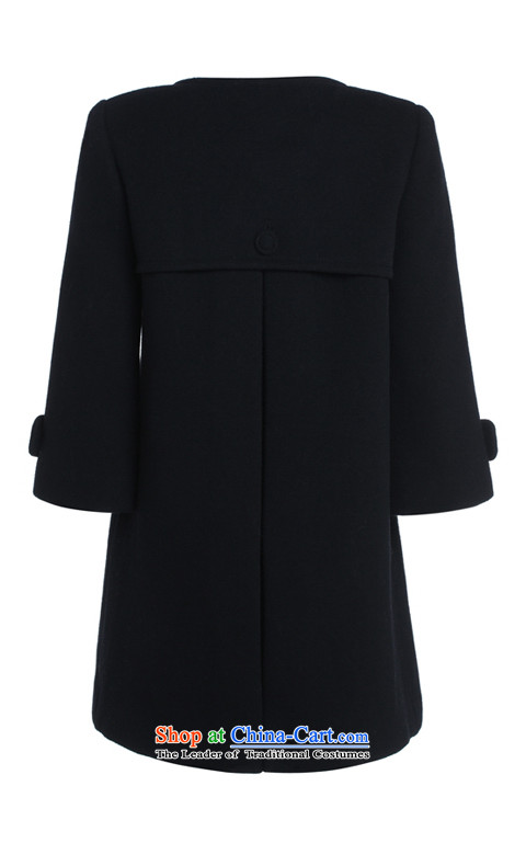 Five new female spring plus double-loose in the long wool overcoats 2151340180? black S(160/84a) 090 pictures, prices, brand platters! The elections are supplied in the national character of distribution, so action, buy now enjoy more preferential! As soon as possible.
