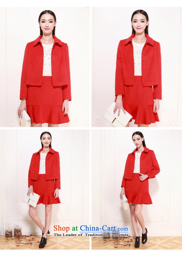 The elections as soon as possible of the limited time for winter 2015 Lai new Korean embroidered short, coats jacket 6481127559 gross? The Red L picture, prices, brand platters! The elections are supplied in the national character of distribution, so action, buy now enjoy more preferential! As soon as possible.