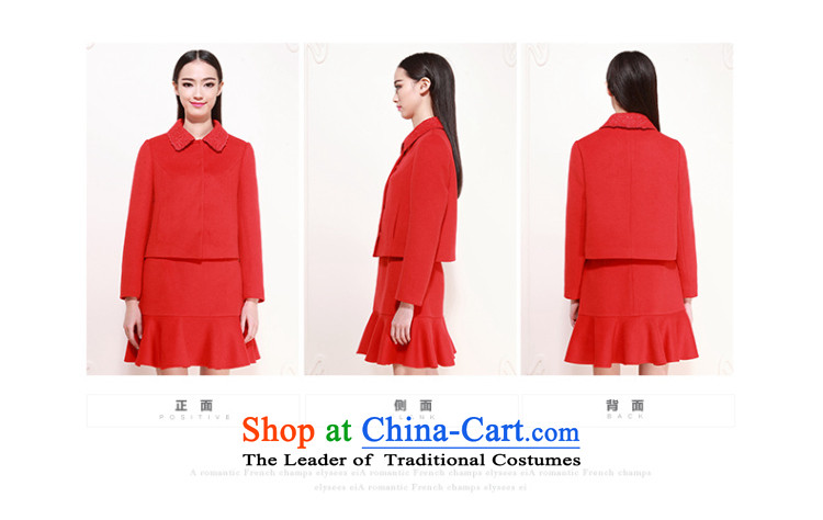 The elections as soon as possible of the limited time for winter 2015 Lai new Korean embroidered short, coats jacket 6481127559 gross? The Red L picture, prices, brand platters! The elections are supplied in the national character of distribution, so action, buy now enjoy more preferential! As soon as possible.
