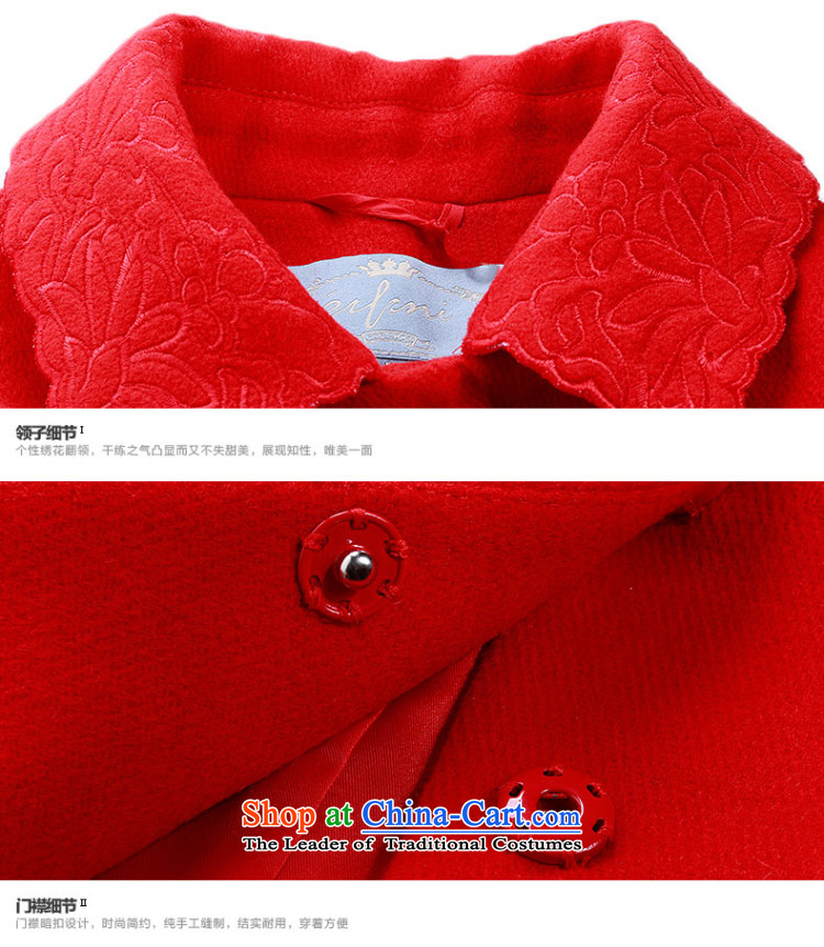The elections as soon as possible of the limited time for winter 2015 Lai new Korean embroidered short, coats jacket 6481127559 gross? The Red L picture, prices, brand platters! The elections are supplied in the national character of distribution, so action, buy now enjoy more preferential! As soon as possible.