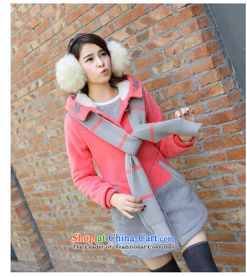 Dream Girl Xin winter clothing in 2015 new long hair? Jacket Korea Sau San edition of secondary school students is a sweet coats larger female Yellow XL Photo, prices, brand platters! The elections are supplied in the national character of distribution, so action, buy now enjoy more preferential! As soon as possible.