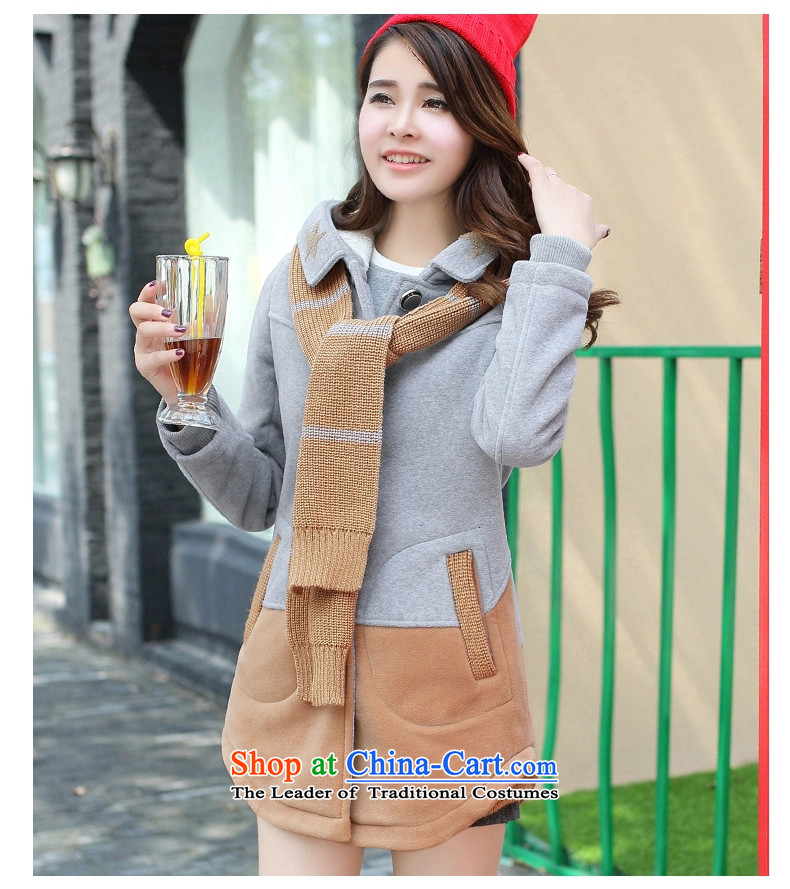 Dream Girl Xin winter clothing in 2015 new long hair? Jacket Korea Sau San edition of secondary school students is a sweet coats larger female Yellow XL Photo, prices, brand platters! The elections are supplied in the national character of distribution, so action, buy now enjoy more preferential! As soon as possible.