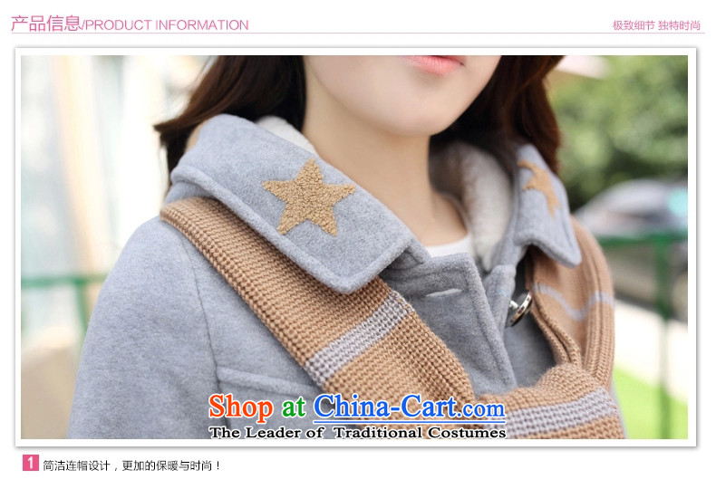 Dream Girl Xin winter clothing in 2015 new long hair? Jacket Korea Sau San edition of secondary school students is a sweet coats larger female Yellow XL Photo, prices, brand platters! The elections are supplied in the national character of distribution, so action, buy now enjoy more preferential! As soon as possible.