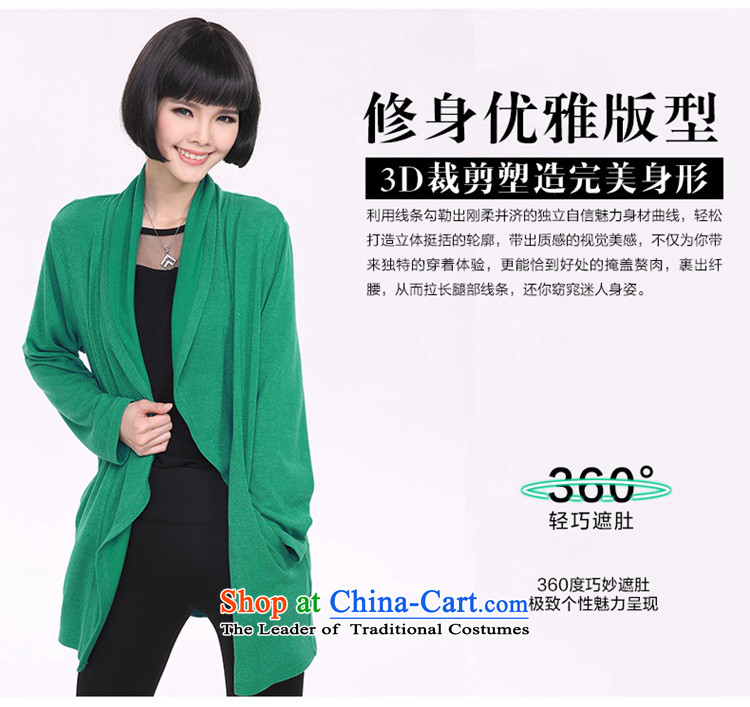 To better spring 2015 new larger lady knitted shirts sweater in shawls female long-sleeved shirt, long air-conditioning outside ultra-thin ground green 4XL Photo, prices, brand platters! The elections are supplied in the national character of distribution, so action, buy now enjoy more preferential! As soon as possible.