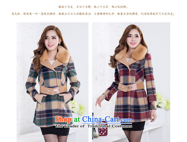 2015 Fall/Winter Collections for larger female Korean to xl cashmere overcoat thick MM THIN thick sister Sau San video? jacket coat thick hair red 4XL Photo, prices, brand platters! The elections are supplied in the national character of distribution, so action, buy now enjoy more preferential! As soon as possible.