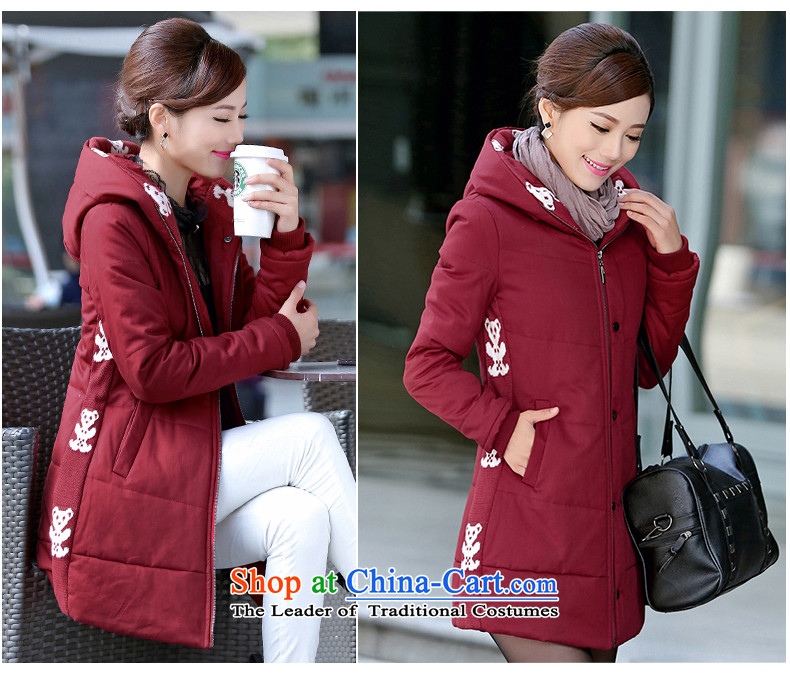 For the people by 2015 Winter New Doi jacket to xl women in cotton long thick cotton waffle service Korea sister version warm robe female army green jacket 3XL( recommendations 145-160 catty) Picture, prices, brand platters! The elections are supplied in the national character of distribution, so action, buy now enjoy more preferential! As soon as possible.