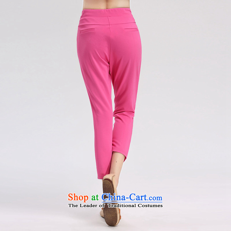 The representative of the water Korean women xl thick sister video thin stretch movement pants 9 elasticated shorts S15CL4626 Qiu Xiang Green M water by (SHUIMIAO) , , , shopping on the Internet