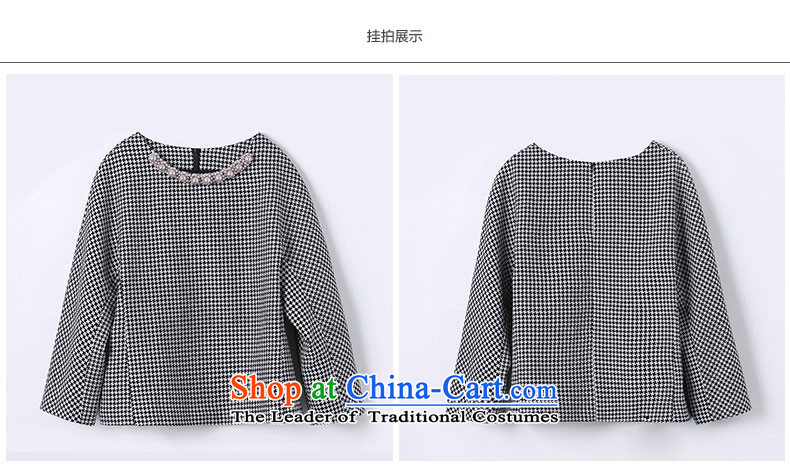The representative of Korean women water load 2015 new chidori of aristocratic temperament larger t-shirt sweater S15CJ4702 checkered picture XL, prices, brand platters! The elections are supplied in the national character of distribution, so action, buy now enjoy more preferential! As soon as possible.