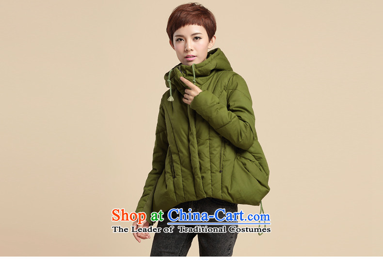 For people to increase the number of Diane Women 2015, cotton short female Korean version of a loose video thin thick cotton coat middle-aged leisure mm video thin robe army green L picture, prices, brand platters! The elections are supplied in the national character of distribution, so action, buy now enjoy more preferential! As soon as possible.