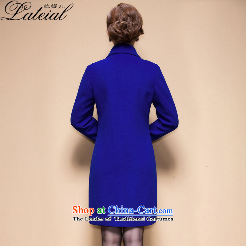 Pull spring 2015-economy New England for women in the wind, long hair? 70 18 Blue M, coats-economy-lateial) , , , shopping on the Internet