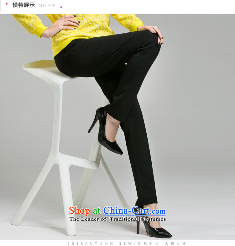 The interpolator auspicious xl women 2015 autumn and winter new Korean version of Fat MM VIDEO Plus thin stretch forming the thick wool pant K5898 3XL(160-180 catty wearing black) Picture, prices, brand platters! The elections are supplied in the national character of distribution, so action, buy now enjoy more preferential! As soon as possible.