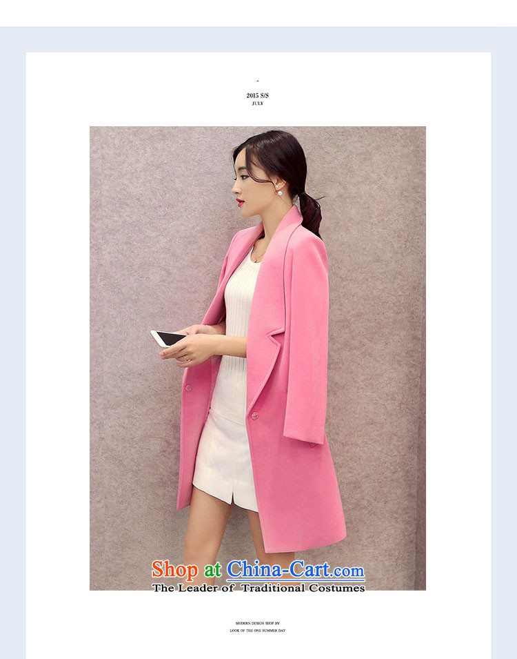 If you love the winter 2015) women's winter clothing on new coats female gross??? in sub-jacket coat of autumn and winter, reverse collar Korea version 8008 card its S Sau San Picture, prices, brand platters! The elections are supplied in the national character of distribution, so action, buy now enjoy more preferential! As soon as possible.