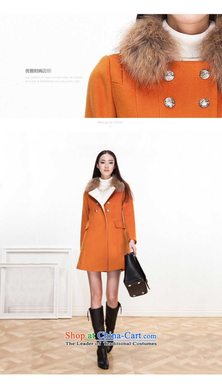 El Boothroyd 2015 winter clothing new Korean Sau San double-gross overcoats female 6481237006? (No gross) Red Orange S picture, prices, brand platters! The elections are supplied in the national character of distribution, so action, buy now enjoy more preferential! As soon as possible.