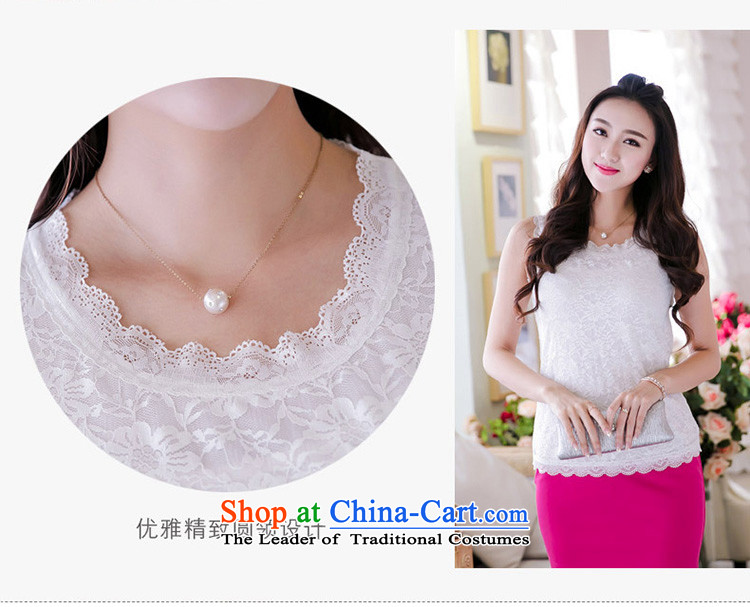 Rui Mei to  2015 new Korean spring lace forming the Netherlands vest xl female sexy CAMI V5033 XXXL white picture, prices, brand platters! The elections are supplied in the national character of distribution, so action, buy now enjoy more preferential! As soon as possible.