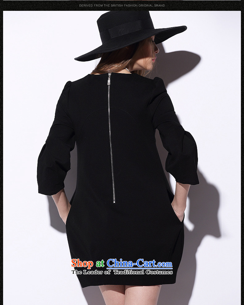 The Director of the WOMEN'S XL autumn 2015 the new Europe and Replacing the Solid Color wild stretch loose video thin long-sleeved dresses cotton A2014 black large 3XL code around 922.747 160 pictures, prices, brand platters! The elections are supplied in the national character of distribution, so action, buy now enjoy more preferential! As soon as possible.