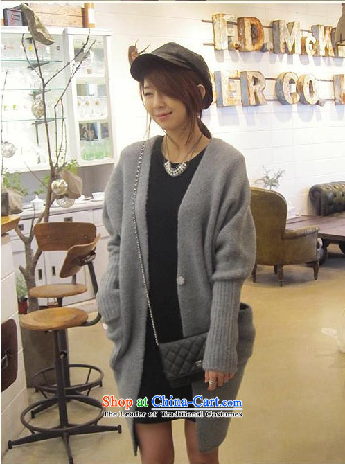 Maximum number of ladies wild of autumn and winter large new women's sleek and versatile sweater jacket in long Korean won new version of loose spring and autumn knitwear female 812 gray are code pictures, prices, brand platters! The elections are supplied in the national character of distribution, so action, buy now enjoy more preferential! As soon as possible.