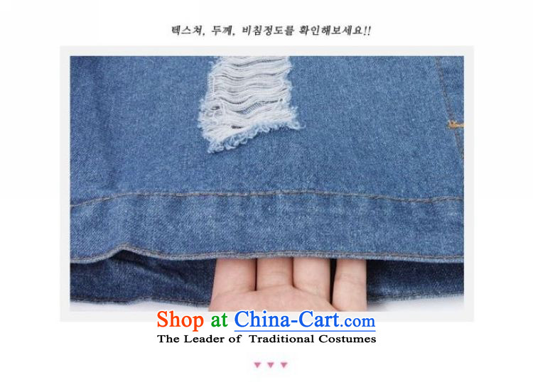 The early spring and autumn 2015 King of soft-code women thick mm video thin spring cowboy jacket to intensify the code 200 catties can penetrate the picture color pictures, prices, xxxxxl brand platters! The elections are supplied in the national character of distribution, so action, buy now enjoy more preferential! As soon as possible.