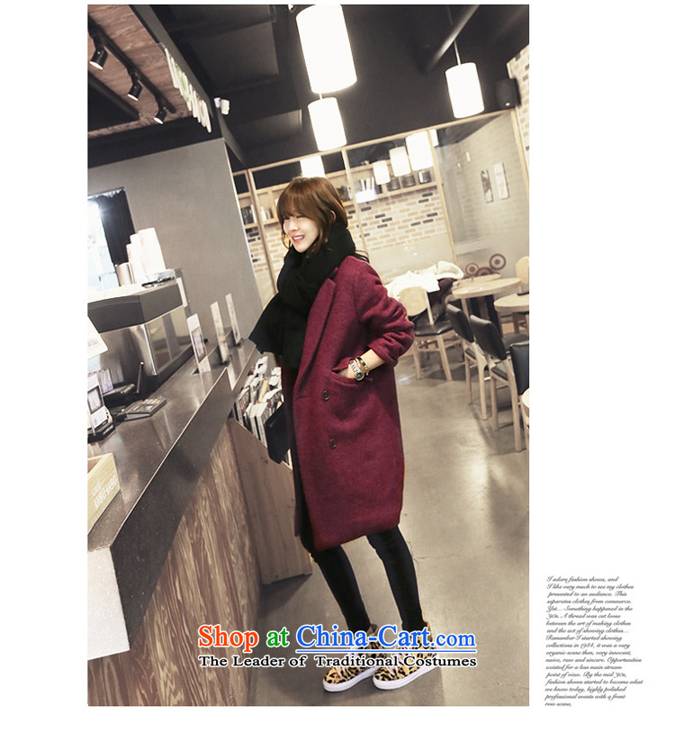 In accordance with the court on the 2015 New medium to long term for women so gross jacket double-wool coat female YSG1883? wine red XL Photo, prices, brand platters! The elections are supplied in the national character of distribution, so action, buy now enjoy more preferential! As soon as possible.