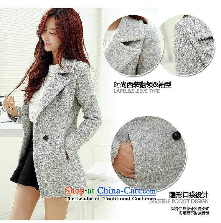 The Cloud Opertti for autumn and winter 2015 Korean small incense wind jacket female winter gross? 