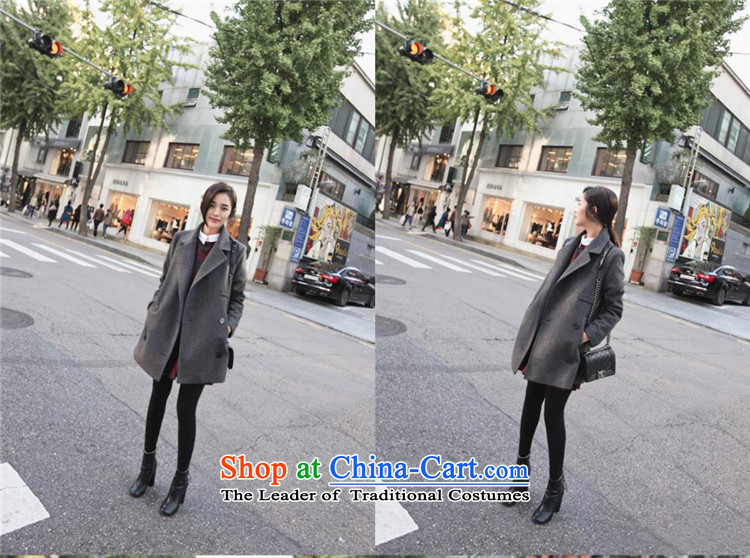 Jane can also fall and winter 2015 new Korean version in the long hair loose coat womens coats? C011 and color pictures, prices, L brand platters! The elections are supplied in the national character of distribution, so action, buy now enjoy more preferential! As soon as possible.
