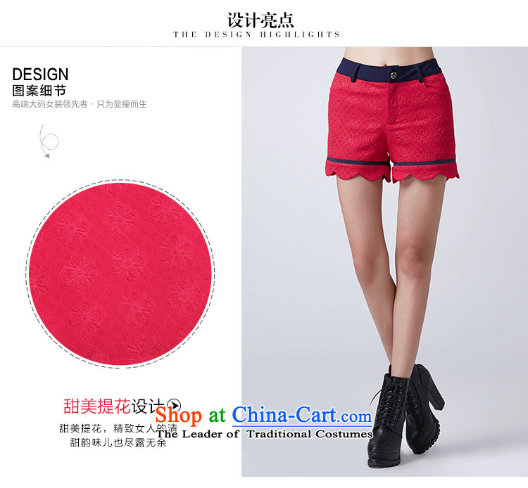 As provided for new spring MM thick larger female sweet jacquard video thin increase wild and small volume of 2583 by shorts red XL Photo, prices, brand platters! The elections are supplied in the national character of distribution, so action, buy now enjoy more preferential! As soon as possible.