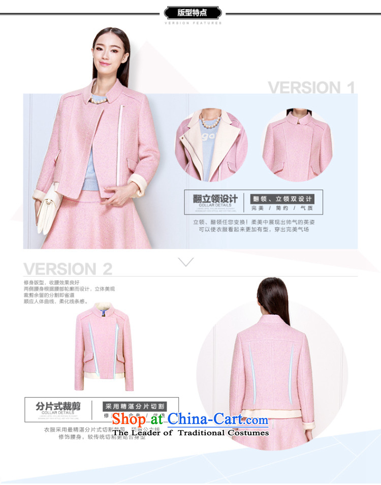 Of the new 2015 Lai stitching knocked color female collar short-haired jacket 6481221217? Heather L picture, prices, brand platters! The elections are supplied in the national character of distribution, so action, buy now enjoy more preferential! As soon as possible.