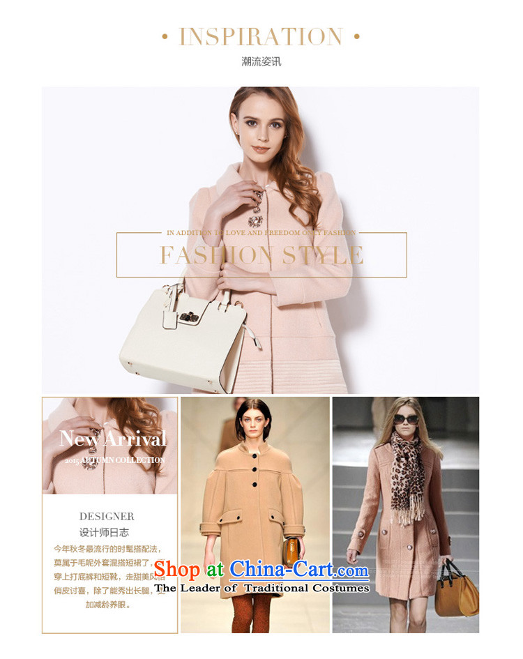 Zdorzi colorful Cheuk-yan autumn and winter new Korean version of diamond pure color toner apricot overcoat 828557? XL Photo, prices, brand platters! The elections are supplied in the national character of distribution, so action, buy now enjoy more preferential! As soon as possible.