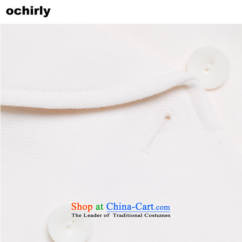 The new Europe, ochirly female western style, double-reverse collar suit coats 1141340750 gross? m White S(160/84a), 010 euros (ochirly when shopping on the Internet has been pressed.)