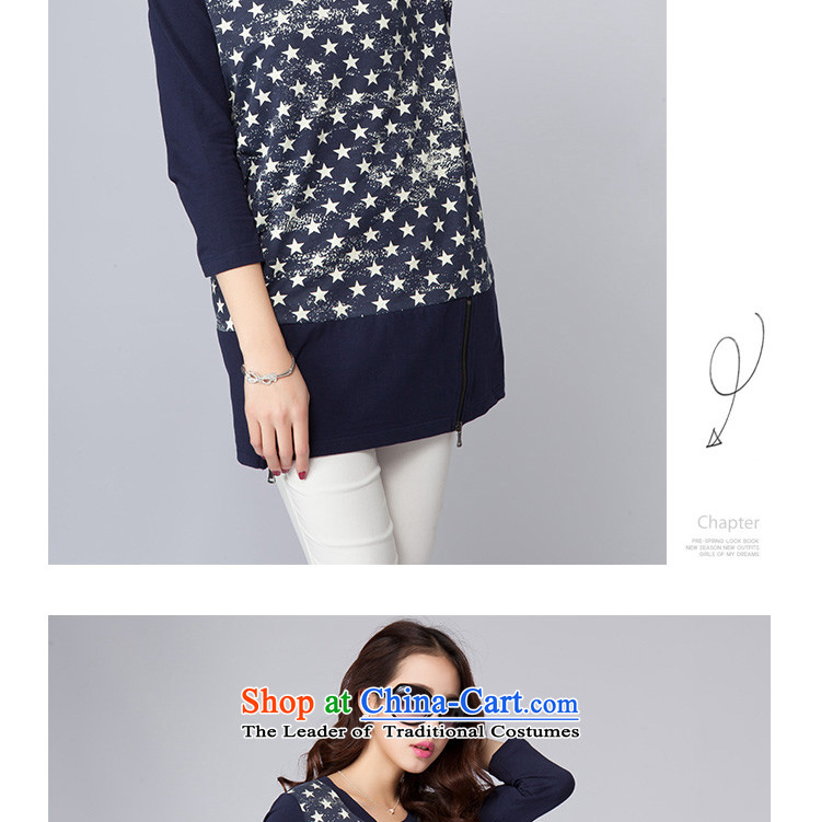 The lymalon lehmann thick, Hin thin 2015 Autumn new round-neck collar stars 7 Cuff A dress code for women 2002 large blue L picture, prices, brand platters! The elections are supplied in the national character of distribution, so action, buy now enjoy more preferential! As soon as possible.