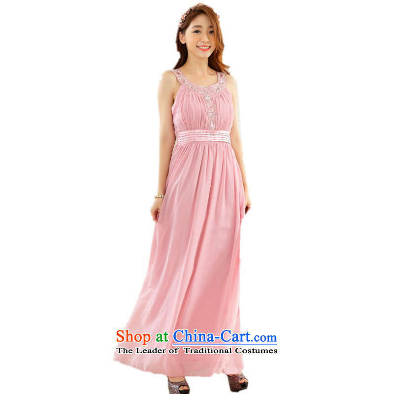 Package Mail C.O.D. 2015 new spring and summer vests long skirt dress up on the drilling annual waist evening bridesmaid sister dresses depending on the services of small xl skirts are Green, 90-120 about code constitution hazel (QIANYAZI) , , , shopping