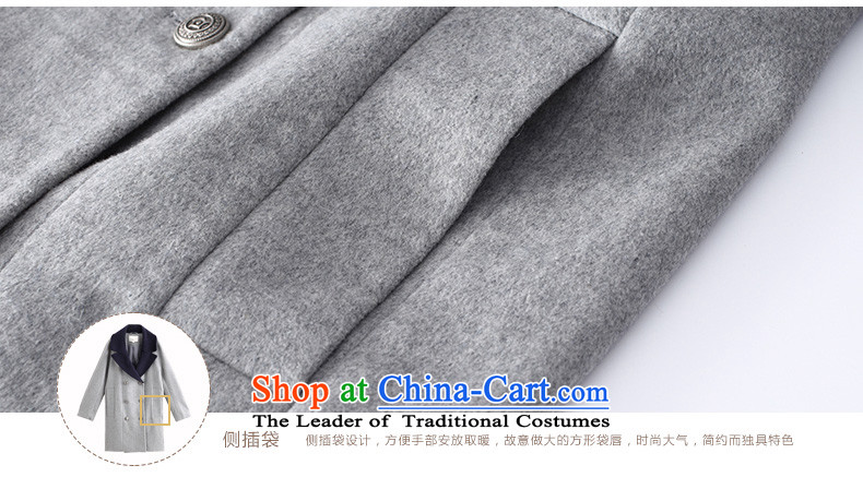 Athena Chu Load New Cayman 2015 stylish simplicity long hair? overcoat girl (8433210931- elegant gray XL Photo, prices, brand platters! The elections are supplied in the national character of distribution, so action, buy now enjoy more preferential! As soon as possible.